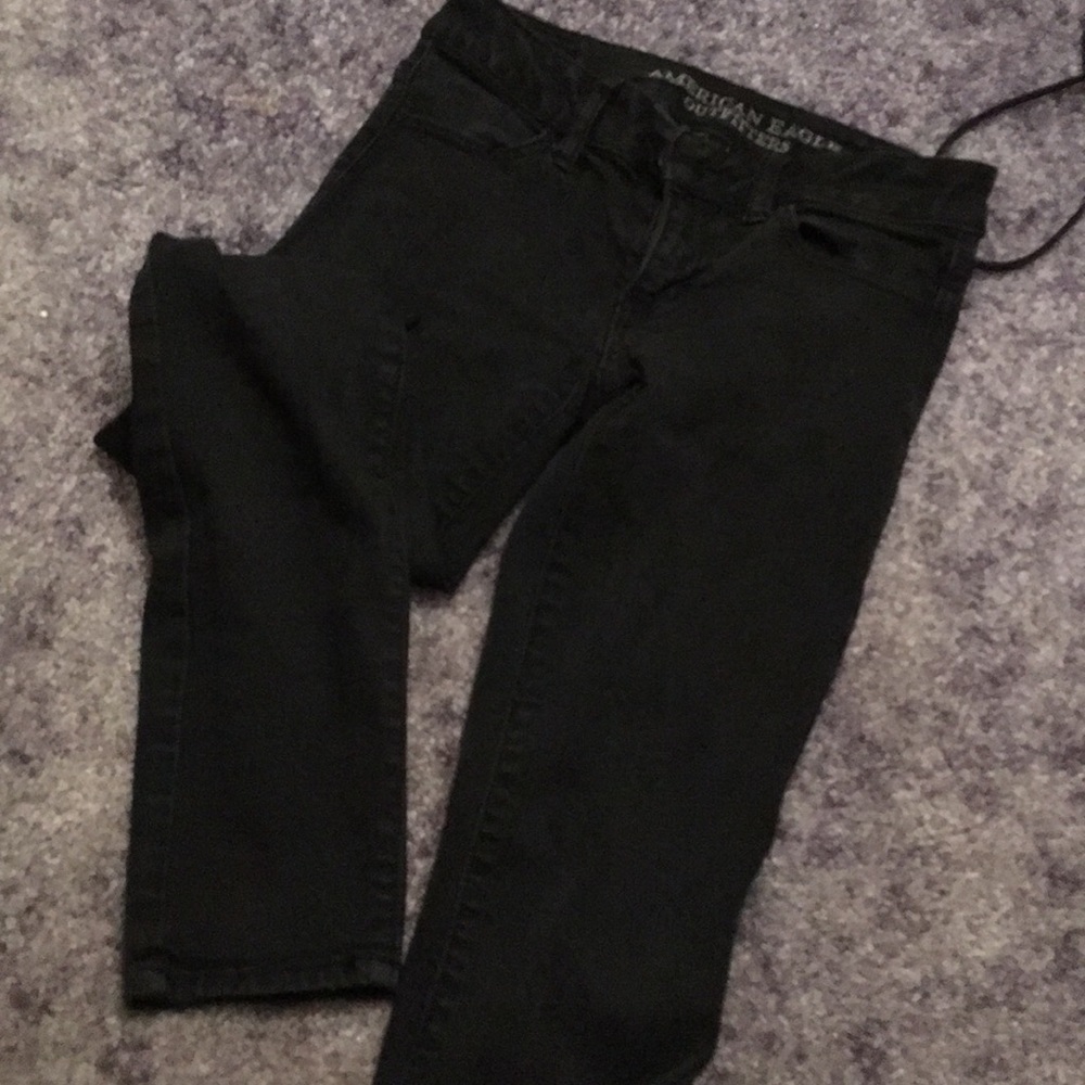 Black skinny jeans
